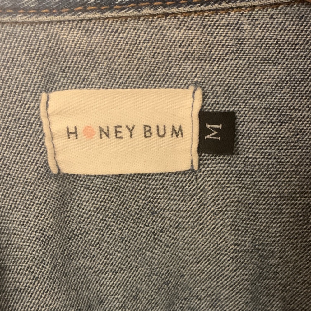 Black Rivet Ripped Denim Jacket - Picture 2 of 5